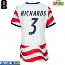 Vereinigte Staaten Chris Richards #3 Heimtrikot Frauen EM 2024 Kurzarm